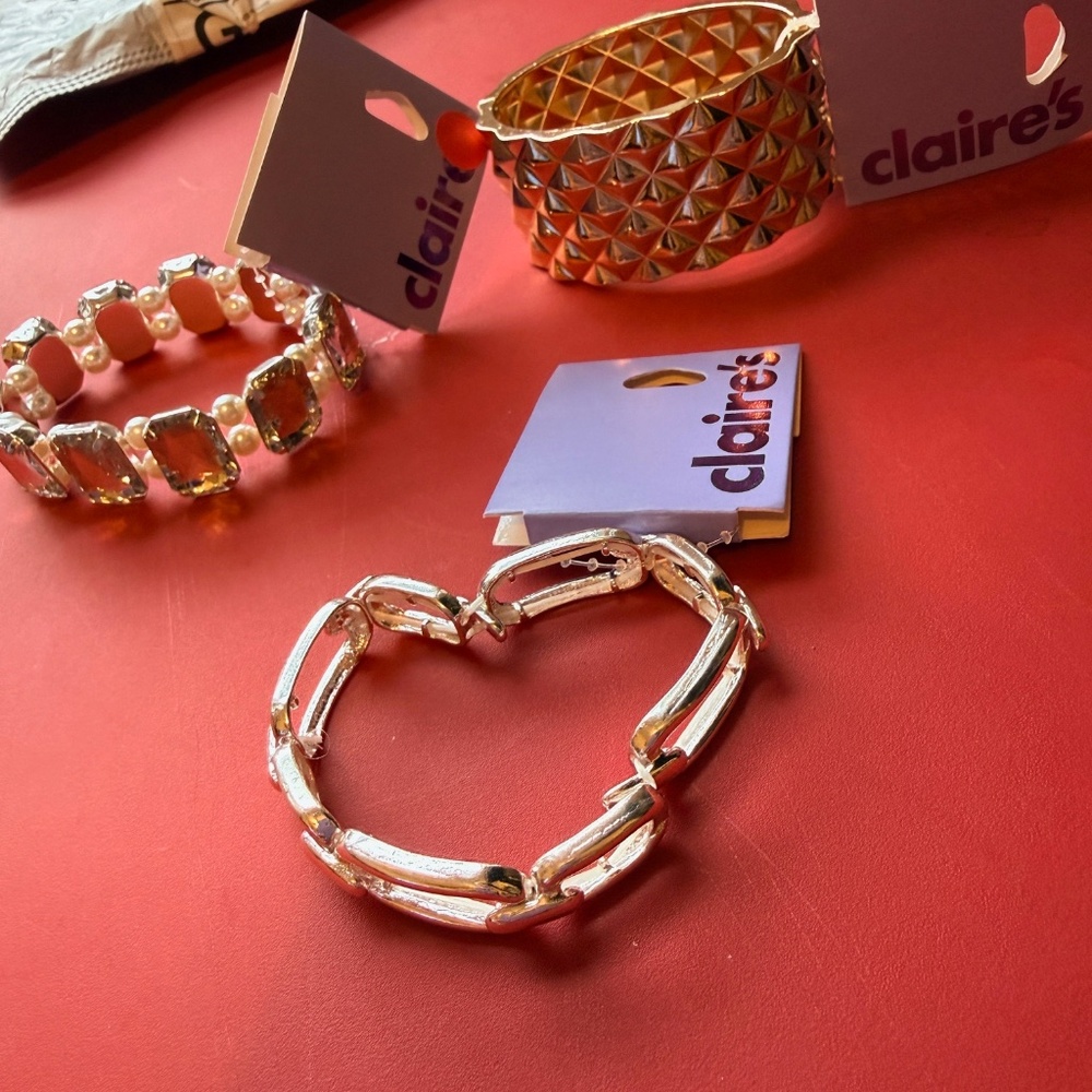 Claire's bracelet assortment